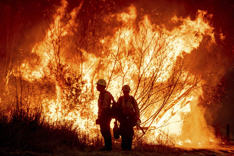 New L.A.-area fire prompts more evacuations while over 10,000